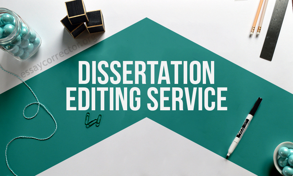 Professional dissertation editing services