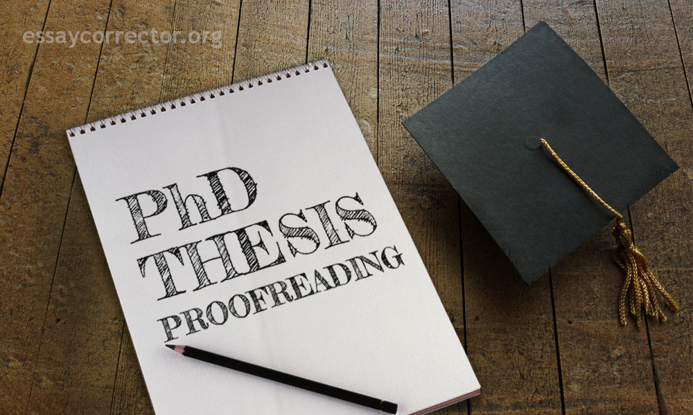 PhD Thesis Editing and Proofreading Services - PhD Thesis Bangalore