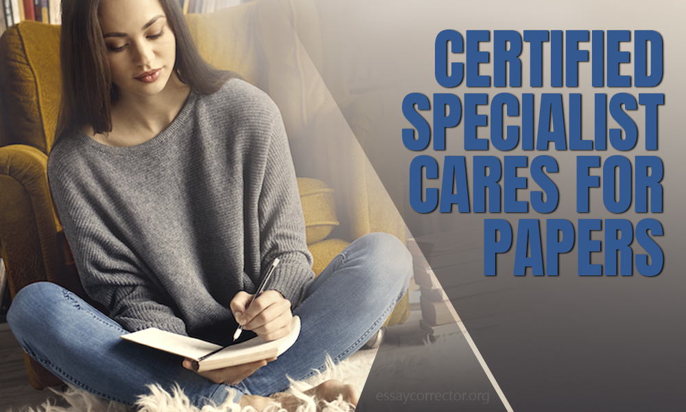 Certified Specialist Cares for Papers