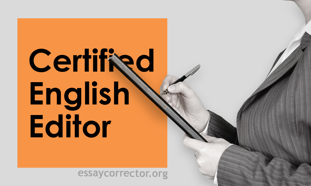 English editor online