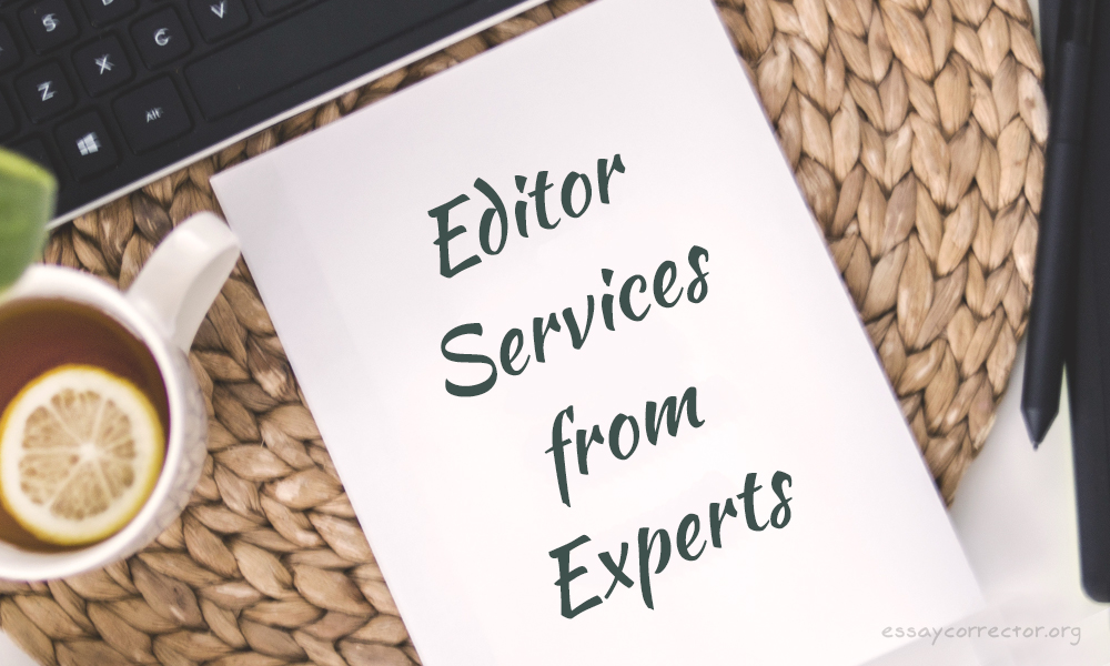 Editor Services from Experts