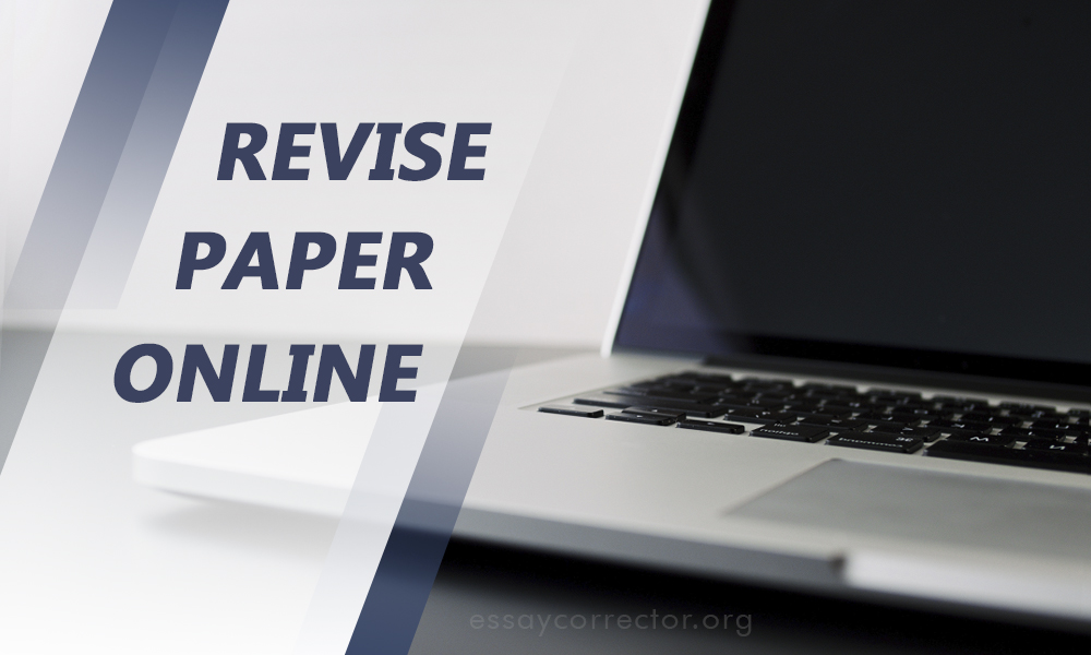 Revise paper online