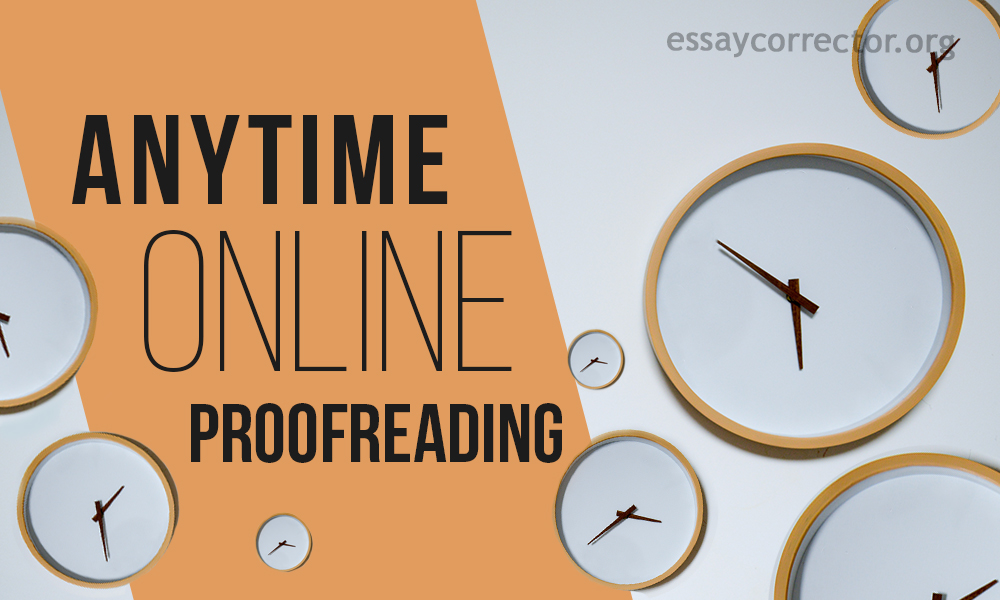 Online proofreading