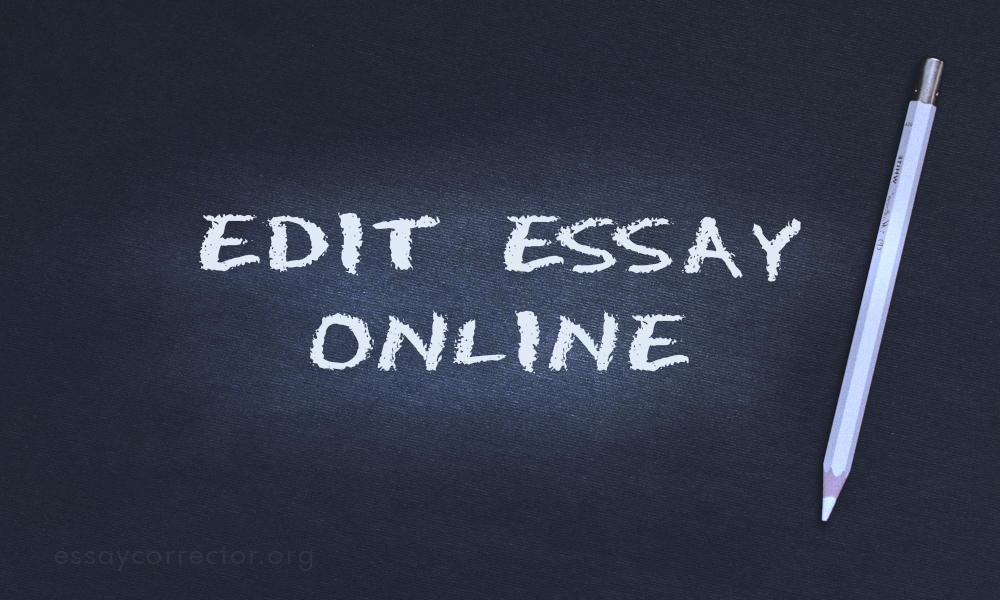 Edit Essay Online